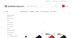 Desktop Screenshot of butikteknoloji.com